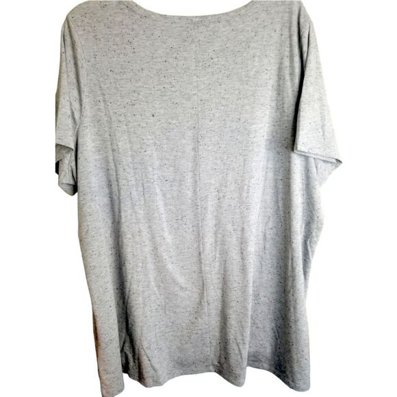 Avenue Summer T Speckled Gray EUC SZ 22/24 (3X) - Picture 2 of 7